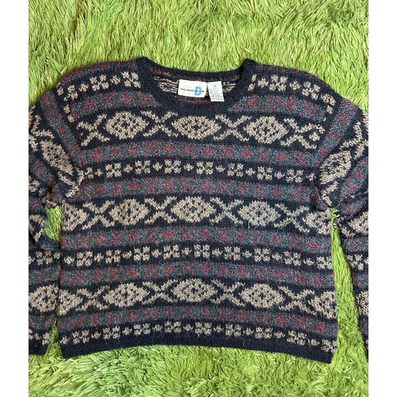Paul Harris Design Sweaters - Paul Harris Design Vintage Sweater Med Mohair Blend Vintage Nordic Fair Isle